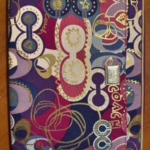 Coach Poppy Graffiti Pink tablet case